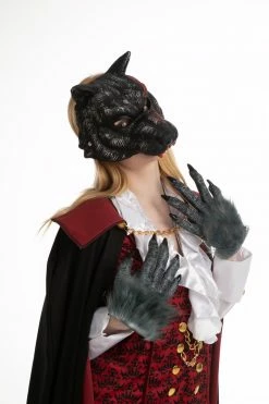 Spooktacular Creations Realistic Werewolf Mask Cosplay Accessories- Adult