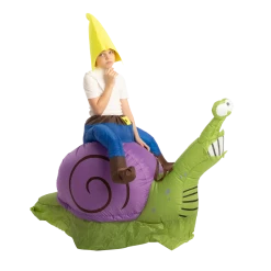 Spooktacular Creations Adult Costumes Gnome Ride-On Snail Inflatable Costume 23 Spooktacular Creations Adult Costumes Gnome Ride-On Snail Inflatable Costume