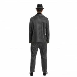 Spooktacular Creations Men Gangster Costume Cosplay- Adult Adult Costumes