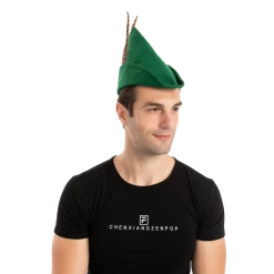 Spooktacular Creations Headwear Felt Robin Hood Hat Cosplay