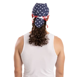 Spooktacular Creations Wigs Men Mullet Wig Cosplay - Adult, 2 Pcs