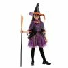 Spooktacular Creations Classic Costumes Orange And Purple Witch Cosplay Costume - Child