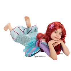 Spooktacular Creations Child Costumes Girl Mermaid Wig