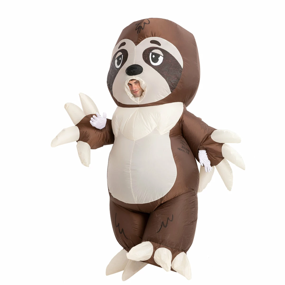 Spooktacular Creations Sloth Full Body Inflatable Costume - Adult Animal Costumes 4 Spooktacular Creations Sloth Full Body Inflatable Costume - Adult Animal Costumes