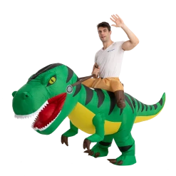 Spooktacular Creations T-Rex Ride-On Inflatable Costume Animal Costumes