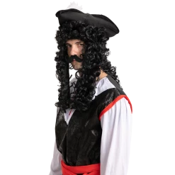 Spooktacular Creations Men Pirate Wig Cosplay - Adult