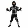 Spooktacular Creations Silver Ninja Costume With Foam Accessories - Child