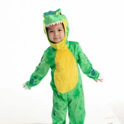 Spooktacular Creations Green T-Rex Costume Cosplay- Child