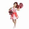 Spooktacular Creations Child Costumes Cheerleading Girl Uniform Outfit For Role Play Cosplay- Child