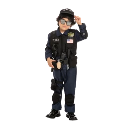 Spooktacular Creations Police SWAT Costume - Child Child Costumes