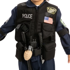 Spooktacular Creations Police SWAT Costume - Child Child Costumes