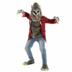 Spooktacular Creations Classic Costumes Grey Werewolf Costume Cosplay - Child