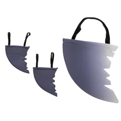 Spooktacular Creations Props Shark Fin Accessory For Kids