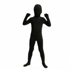 Spooktacular Creations Black Second Skin Costume Cosplay - Child Scary Costumes 9 Spooktacular Creations Black Second Skin Costume Cosplay - Child Scary Costumes