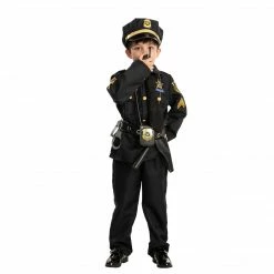 Spooktacular Creations Police Costume For Role Play Cosplay - Child