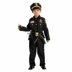 Spooktacular Creations Police Costume For Role Play Cosplay - Child