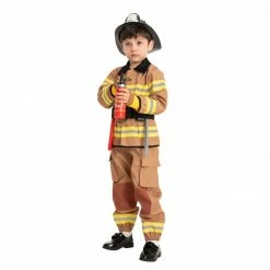 Spooktacular Creations Babies/ Toddlers Firefighter Costume Cosplay - Child
