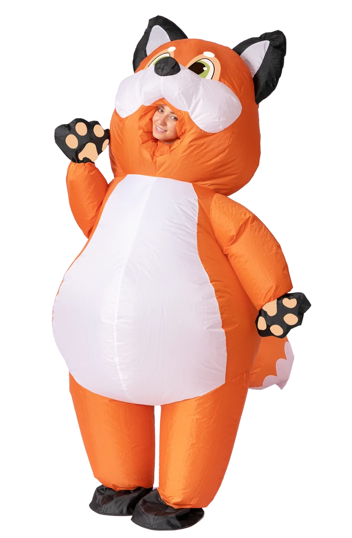 Spooktacular Creations Inflatable Fox Dress Costume Cosplay- Adult Animal Costumes 4 Spooktacular Creations Inflatable Fox Dress Costume Cosplay- Adult Animal Costumes