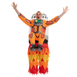 Spooktacular Creations Astronaut With Rockets - Adult
