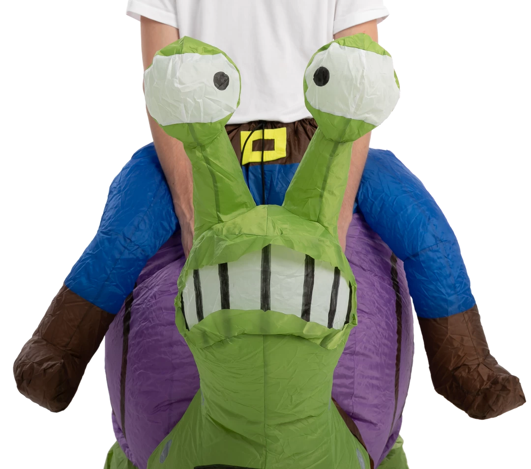 Spooktacular Creations Adult Costumes Gnome Ride-On Snail Inflatable Costume 7 Spooktacular Creations Adult Costumes Gnome Ride-On Snail Inflatable Costume
