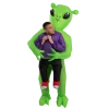 Spooktacular Creations Area 51 Alien Caught Me Full Body Inflatable Costume Adult Costumes