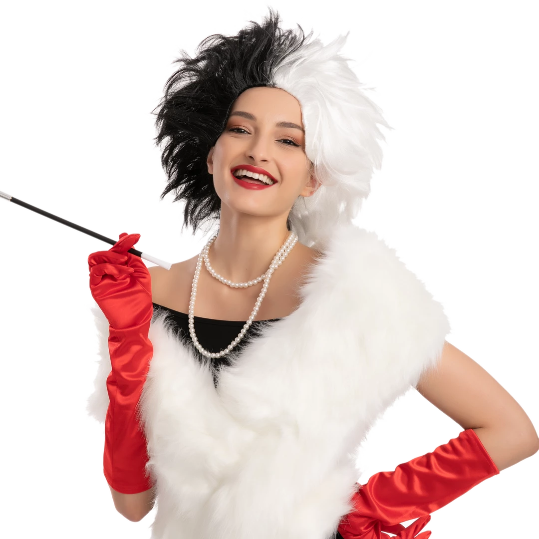 Spooktacular Creations Women Cruel Lady Wig Role Play Cosplay - Adult Wigs 3 Spooktacular Creations Women Cruel Lady Wig Role Play Cosplay - Adult Wigs