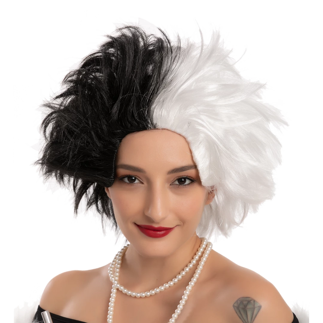 Spooktacular Creations Women Cruel Lady Wig Role Play Cosplay - Adult Wigs 4 Spooktacular Creations Women Cruel Lady Wig Role Play Cosplay - Adult Wigs