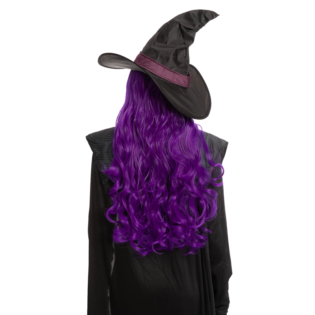 Spooktacular Creations Women Long Purple Curly Wig Cosplay Kit - Adult Wigs 7 Spooktacular Creations Women Long Purple Curly Wig Cosplay Kit - Adult Wigs