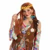 Spooktacular Creations Hippie Wig Set Cosplay Accessaries - Adult