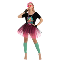 Spooktacular Creations Women 80's Costume - Adult 8 Spooktacular Creations Women 80's Costume - Adult