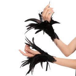 Spooktacular Creations Black Queen Cosplay Accessories With Choker Shawl & Cuff Props 10 Spooktacular Creations Black Queen Cosplay Accessories With Choker Shawl & Cuff Props