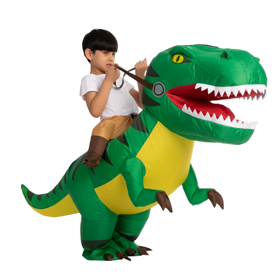 Spooktacular Creations T-Rex Ride-On Inflatable Costume Animal Costumes 6 Spooktacular Creations T-Rex Ride-On Inflatable Costume Animal Costumes