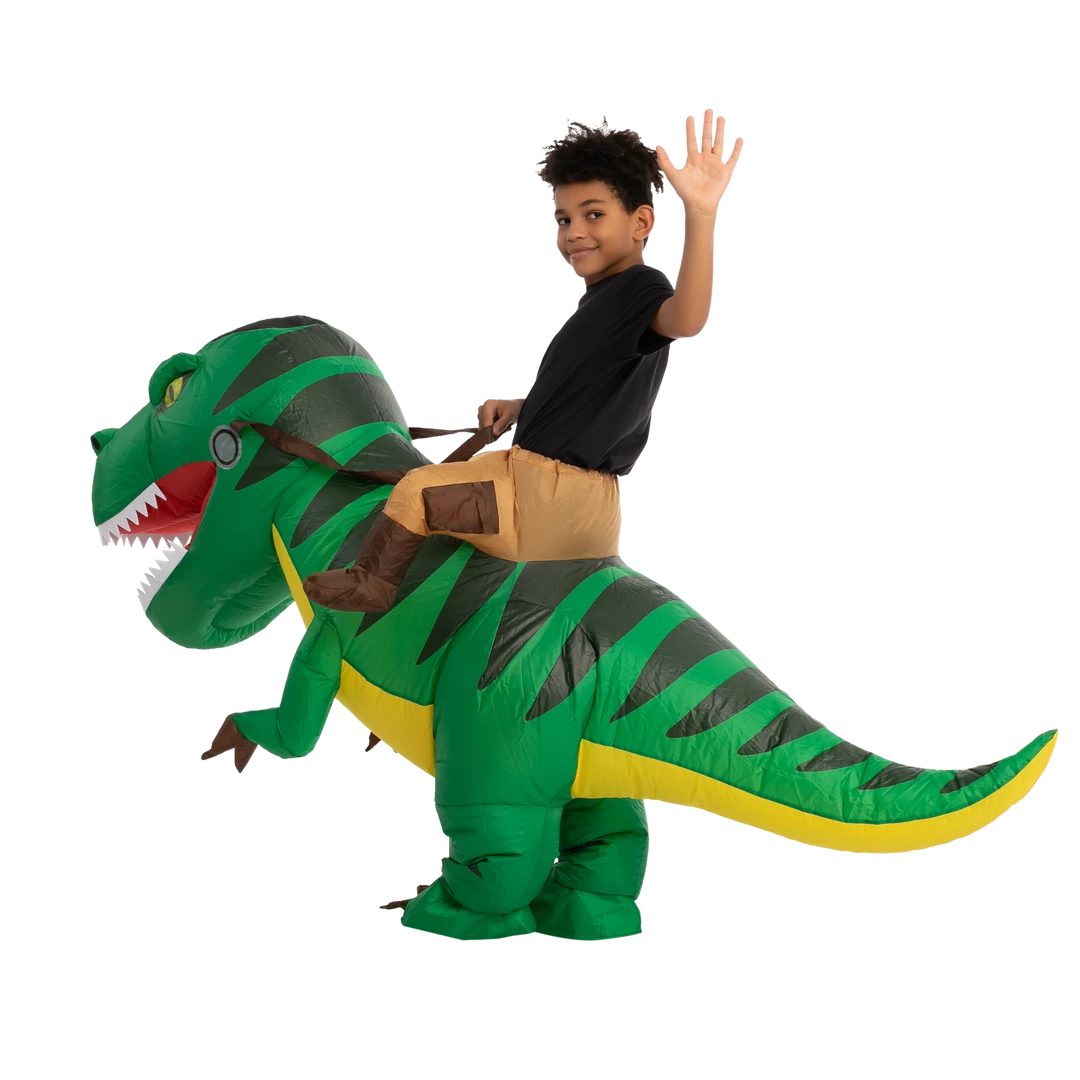 Spooktacular Creations T-Rex Ride-On Inflatable Costume Animal Costumes 5 Spooktacular Creations T-Rex Ride-On Inflatable Costume Animal Costumes