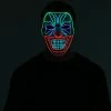 Spooktacular Creations LED Mask Scary Clown Mask Cosplay - Adult Masks