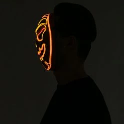 Spooktacular Creations LED Mask Scary Pumpkin Cosplay - Adult Masks