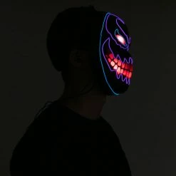 Spooktacular Creations LED Mask Monster Mask Cosplay- Adult Masks