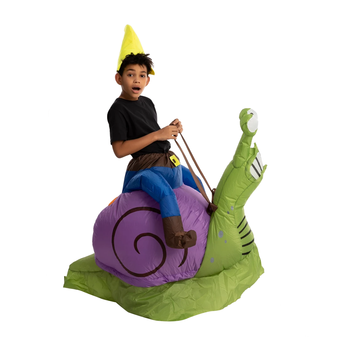 Spooktacular Creations Adult Costumes Gnome Ride-On Snail Inflatable Costume 10 Spooktacular Creations Adult Costumes Gnome Ride-On Snail Inflatable Costume