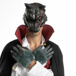 Spooktacular Creations Realistic Werewolf Mask Cosplay Accessories- Adult