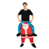 Spooktacular Creations Santa Piggyback Costume - Adults Adult Costumes