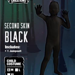 Spooktacular Creations Black Second Skin Costume Cosplay - Child Scary Costumes 11 Spooktacular Creations Black Second Skin Costume Cosplay - Child Scary Costumes