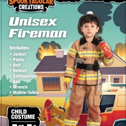 Spooktacular Creations Babies/ Toddlers Firefighter Costume Cosplay - Child
