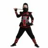 Spooktacular Creations Red Ninja Costume For Girls Cosplay - Child Classic Costumes
