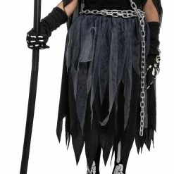 Spooktacular Creations Bandage Reaper Costume For Girls - Child