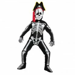 Spooktacular Creations Pirate Skeleton Costume Cosplay - Child Classic Costumes