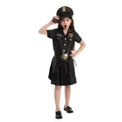 Spooktacular Creations Police Officer Costume For Role Play Cosplay - Child Classic Costumes