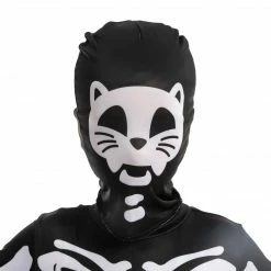 Spooktacular Creations Cat Second Skin Skeleton Costume For Role Play Cosplay- Child Child Costumes