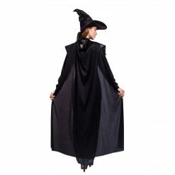 Spooktacular Creations Gothic Wicked Purple Witch Halloween Costume Set For Women Cosplay - Adult