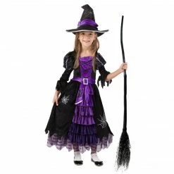 Spooktacular Creations Purple Witch Costume Cosplay - Child
