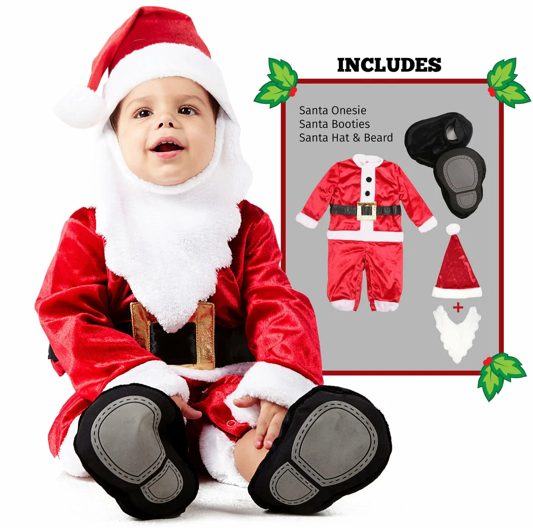 Spooktacular Creations Child Costumes Christmas Santa Costume Set - Child 3 Spooktacular Creations Child Costumes Christmas Santa Costume Set - Child