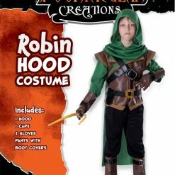 Spooktacular Creations Child Costumes Robin Hood Costume Set For Role Play Cosplay - Kids